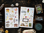 OURS Transfer Sticker Set - Desk of Botanist Transfer Sticker (2 pieces)
