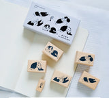 dodolulu Rubber Stamp Set - Do Nothing Girls