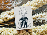nonco hanco Rubber Stamp / R-115 Gift Girl