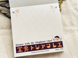 Shinzi Katoh Retro Block Memo Pad / Elephant Diner