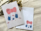 Tocorocomugi x Sanrio Postcard / Hello Kitty