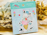 Tocorocomugi x Sanrio Big Sticker / Pochacco