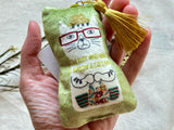 Soft Polyester Mascot Keychain & Bag Charm