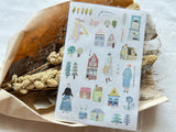 Pion Sheet of Stickers / Walk
