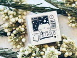 Gamazoku Kobo Rei Original Stamp / Burning the Midnight Oil