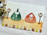 Traditional Japanese Style Postcard