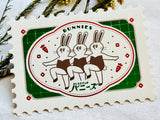 ob1toy x Rokkaku Postcard / Bunnies