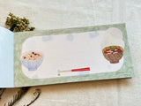 Kano Hirabayashi Memo Pad / Japanese Meals (washoku)