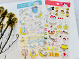 Tocorocomugi Frost Sheet of Stickers / Dazzling Sky