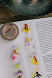 Meow Illustration Kiss-cut PET Tape / Whispers in the Flower Field