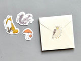 Hutte Paper Flake Sticker Pack / Evergreen
