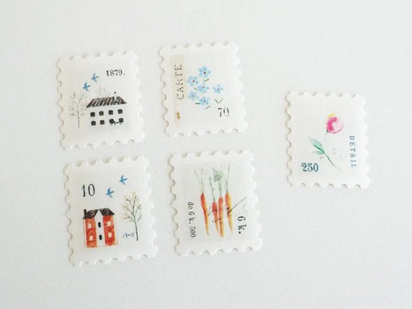 YOHAKU Original Flake Stickers -  Letters (テガミ)