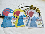 3-Color Message Card Set with String (9 pcs)