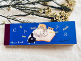 Shinzi Katoh Memo Pad / My dear cats - Reading Cats