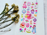"Mon Atelier" Sheet of Stickers / Flower