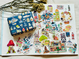 The Fantasy Street Zakka Store (空想街雑貨店) / Flake Stickers