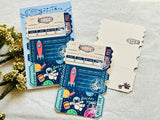 ob1toy x ROKKAKU Ticket-Style Memo Card / GALAXY TOURS