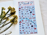 Shinzi Katoh Sheet of Stickers / Chignon