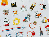 Shinzi Katoh Sheet of Stickers / Kawaii Mon Peluche