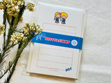 Furukawa x Sanrio Characters Retro Snack Series / Patty & Jimmy Mini Letter Set