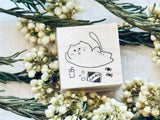 Gamazoku Kobo Rei Original Stamp / Relaxing