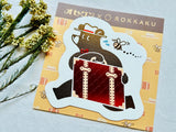 ob1toy x Rokkaku Die-cut Foil-stamped Postcard / Trunk Tours