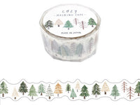 Japanese Die-Cut Washi Masking Tape / Cozy Forest