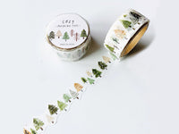 Japanese Die-Cut Washi Masking Tape / Cozy Forest