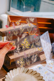 Meow Illustration / Floral Dream Transparent Sticker