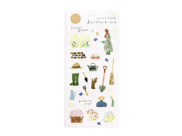 Tamura Miki Masking Sheet of Sticker / Gardentime