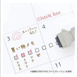 Cruro / Roller Stamp & Color Pen Duo