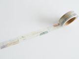 YOHAKU Limited Original Washi Tape / H-029 Scenario (シナリオ)