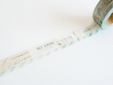 YOHAKU Limited Original Washi Tape / H-033 Airmail (エアメール)