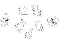 Moomin 80th Anniversary Sheet of Stickers / HAPPY
