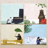 Akira Kusaka Square Cube Memo Pad - Humming