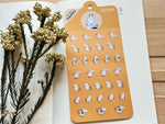 Moomin 80th Anniversary Sheet of Stickers / HAPPY