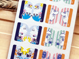 Moomin Paper Index Tab Stickers