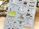 Moomin Clear Stamp / Active Moomin