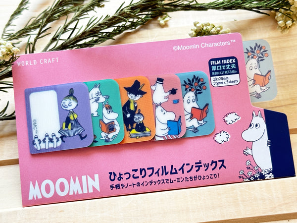 Moomin Film Index Tab Stickers / Moomin
