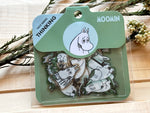 Moomin 80th Anniversary Clear Flake Stickers / Thinking