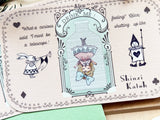 Shinzi Katoh Message Cards / Alice's DRINK ME