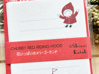 Shinzi Katoh Mini Letter Set / Little Red Riding Hood
