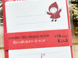 Shinzi Katoh Mini Letter Set / Little Red Riding Hood