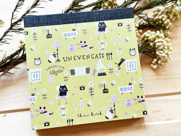 Shinzi Katoh Block Memo Pad / UNEVEN CATS