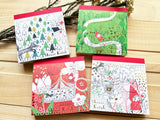 Shinzi Katoh Block Memo Pad / Little Red Riding Hood