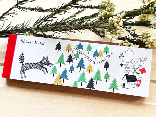 Shinzi Katoh Memo Pad / Little Red Riding Hood
