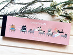 Shinzi Katoh Memo Pad / UNEVEN CATS