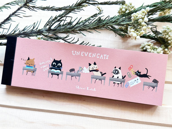 Shinzi Katoh Memo Pad / UNEVEN CATS