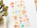 Furukawa x Mizutama Sheet of Stickers / Yellow