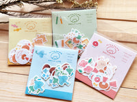Furukawa x Mizutama Flake Stickers / Blue
